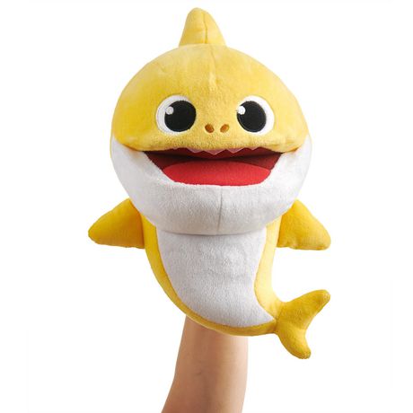 NEW cute Pinkfong 12" yellow Baby Shark Plush toy stuffed animal baby kids gifts 