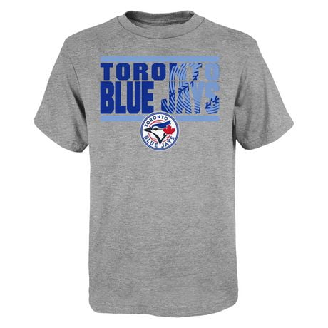 T-shirt Blue Jays de la MLB Toronto pour garçons Chemise à manches courtes MLB pour garçons