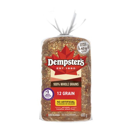 Dempster S 100 Whole Grains 12 Grain Bread Walmart Canada