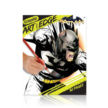 Crayola Batman Art with Edge Colouring Book Walmart Canada