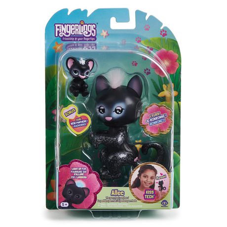 Allumer Bebe Panthere Noire Et Mini Par Fingerlings Allec Et Ronni Jouet Interactif Walmart Canada