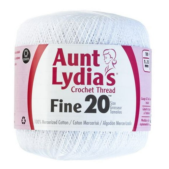 Aunt Lydia Fine Crochet Thread 181 Size #20