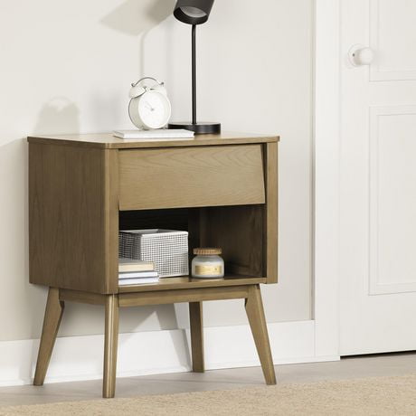 South Shore Kodali 1-Drawer Nightstand Natural Oak | Walmart Canada