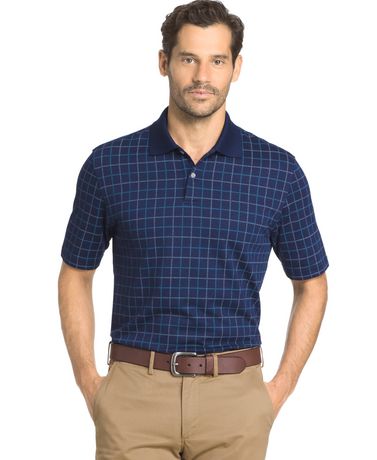 Arrow Men's Windowpane Polo Casual Shirt - Walmart.ca