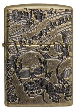 Zippo Freedom Skull Design (49035) | Walmart Canada