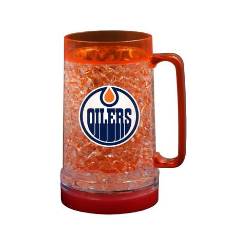 The Sports Vault Light Up Freezer Mug Edmonton Oilers