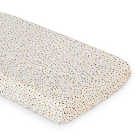 Lulujo - Baby, Infant - Boho Collection - Cotton Muslin Change Pad Cover - Machine Washable