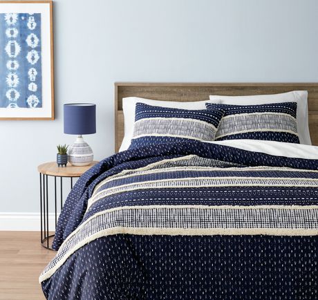 Home Trends Into the Blue Comforter Set 3 pieces | Walmart Canada