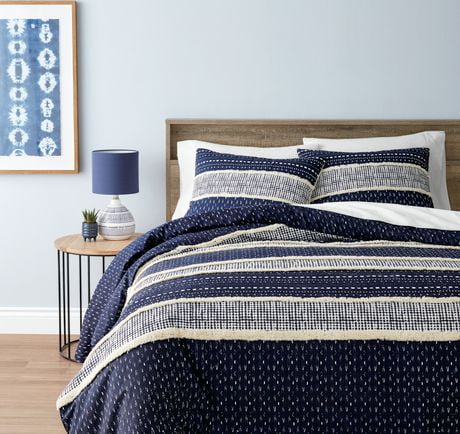 hometrends Into the Blue Comforter Set | Walmart Canada