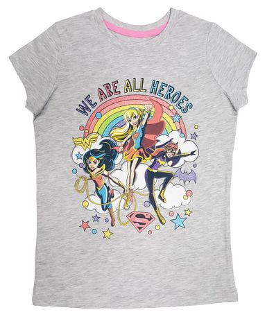 Superhero Girls Girls' Short Sleeve T-Shirt | Walmart Canada