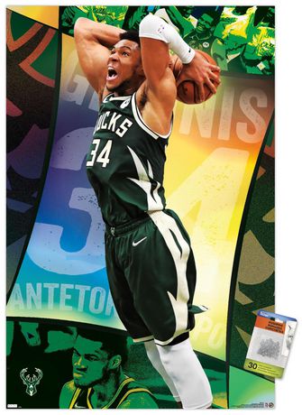 Trends International NBA Phoenix Suns-Devin Booker 18 Wall Poster, 22.375  x 34, Premium Unframed Version