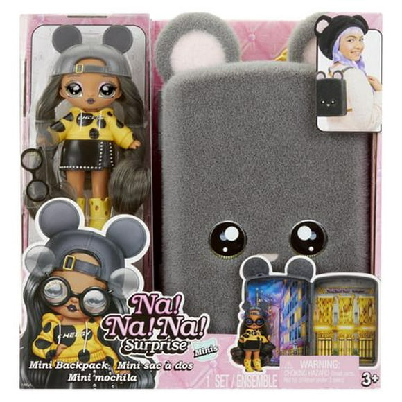 Mini sac à dos Na! Na! Na! Surprise de la série 2 - Marisa Mouse