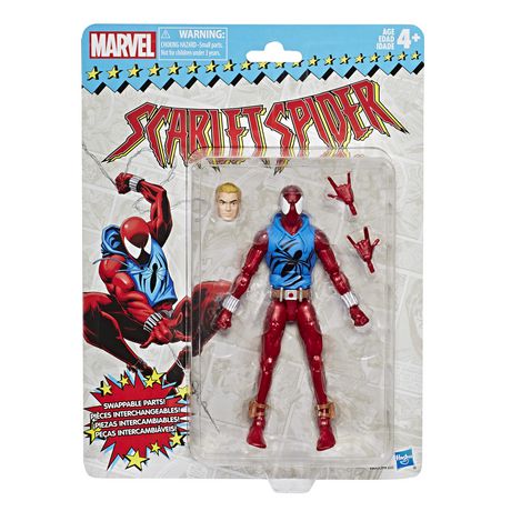 Marvel legends shop scarlet spider 2018