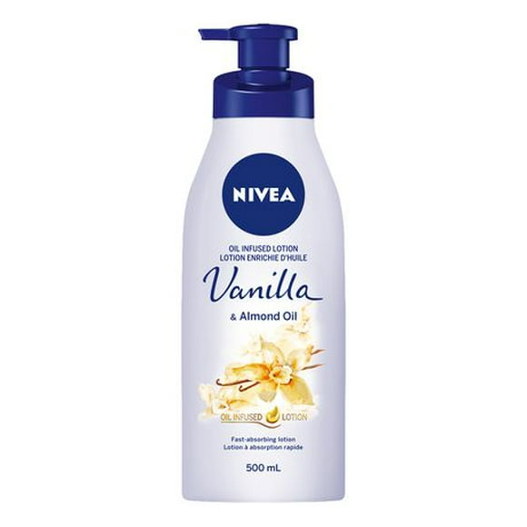 NIVEA Oil Infused Vanilla & Almond Oil Body Lotion, 500 mL