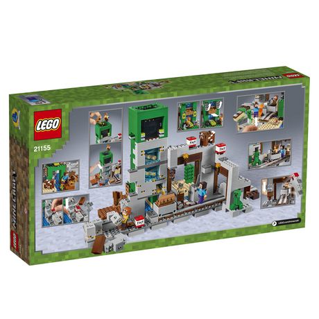 Lego Minecraft The Creeper Mine Toy Building Kit 4 Piece Walmart Canada