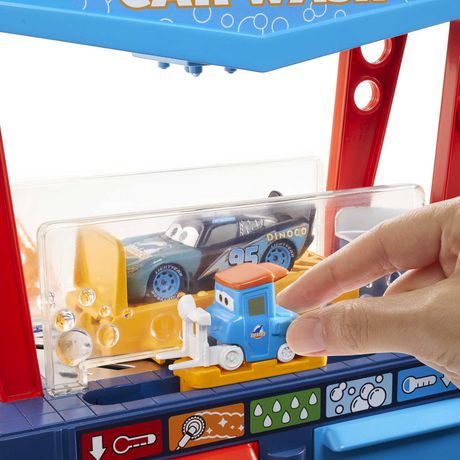 Details about   Disney Pixar Cars Toys Color Changer Dinoco Car Wash Playset w/ Pitty & McQueen 