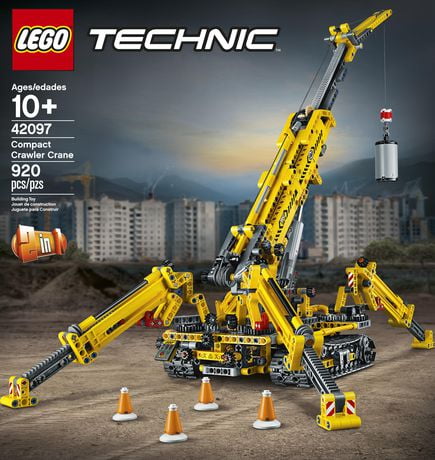 lego technic compact crawler crane 42097 building kit