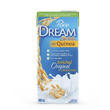 Dream Blends - Original Rice And Quinoa Unsweetened Non Dairy Beverage ...