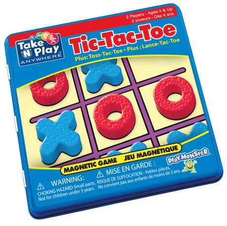 tac tic toe take anywhere play magnetic game games fun additional longhorn camp
