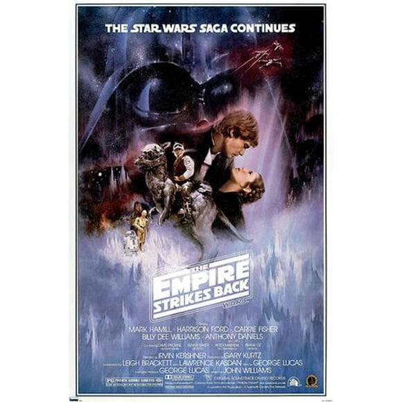 24X36 Star Wars: The Empire Strikes Back - One Sheet Wall Poster, 24" x 36"