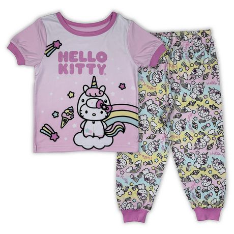 JDEFEG Clothes for Teen Girls Pants Girls Boys Toddler Soft Pajamas Toddler  Cartoon Prints Long Sleeve Kid Sleepwear Sets Baby Girl Just Arrived  Polyester Pink 100 