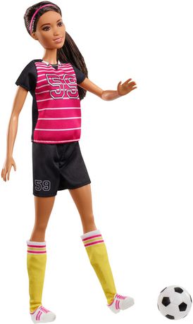 target soccer barbie