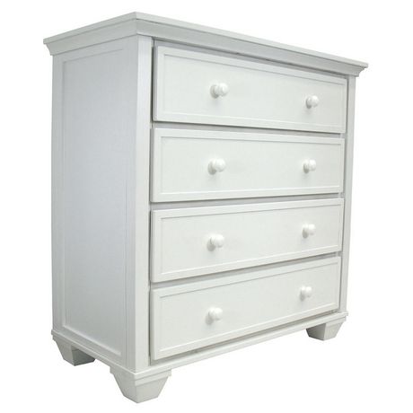 Graco Portland White 4-Drawer Dresser | Walmart Canada