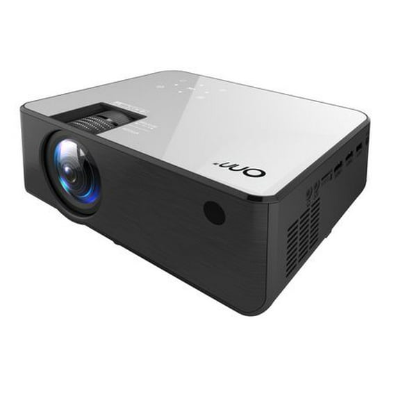 ONN 1080P Roku Smart Home Theatre Projector, with built in Wi-Fi