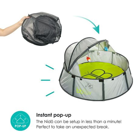 bbluv travel and play tent