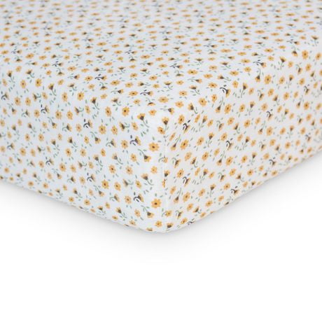 Lulujo - Baby, Infant - Boho Collection - Cotton Muslin Crib Sheet - Breathable, Lightweight