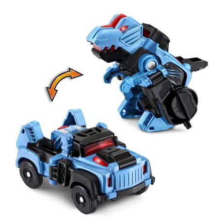VTech Switch & Go T-Rex Truck Transforming Dinosaur to Vehicle Toy - English Version, 4+ Years