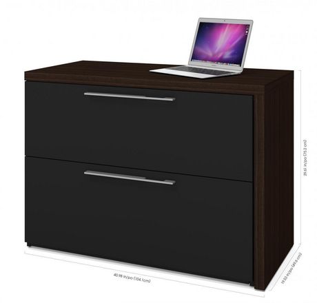 Bestar Small Space Sliding Computer Desk And 20