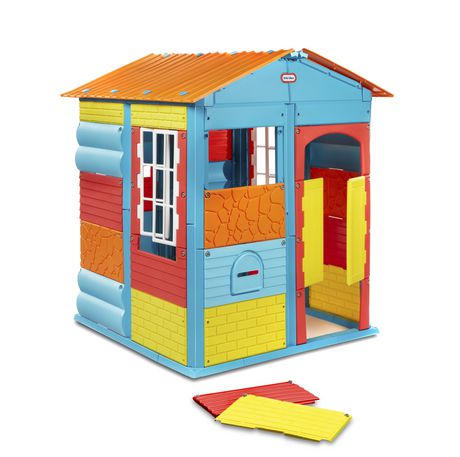 little tikes build a house playhouse