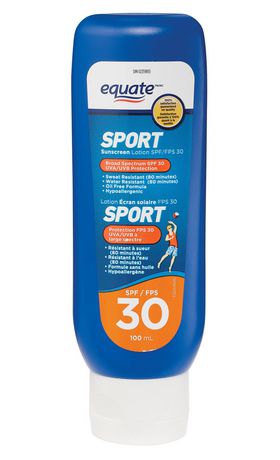 Equate Sport Sunscreen Lotion Spf 30 