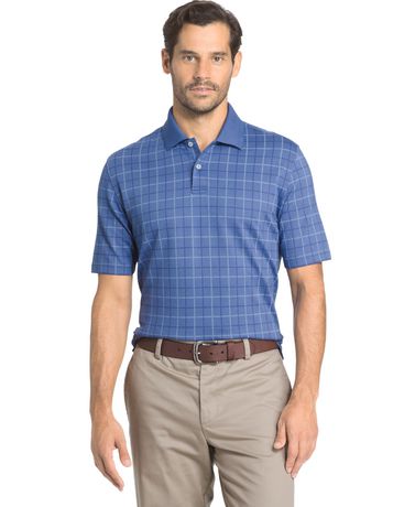 Arrow Men's Windowpane Polo Casual Shirt | Walmart Canada