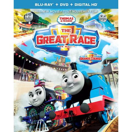 Thomas And Friends: The Great Race - The Movie (Blu-ray + DVD + Digital ...