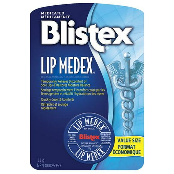 Lip MedexMD de BlistexMD médicamentés 11g 1x11g