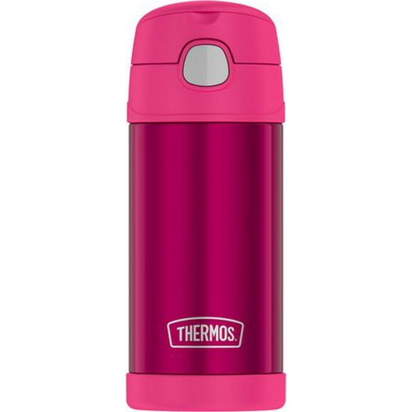 Thermos 12 OZ Funtainer Bouteille Isolée Sous Vide, Rose