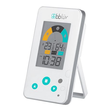 bblüv - Igrö - Thermomètre/hygromètre numérique 2-en-1 pour la chambre de bébé