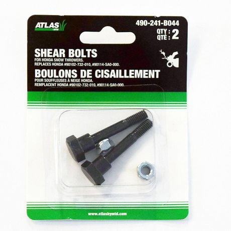 Atlas Honda Snow Blower Shear Pin Set | Walmart Canada