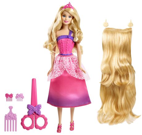 Barbie Endless Hair Kingdom Longest Locks Pink Doll | Walmart Canada