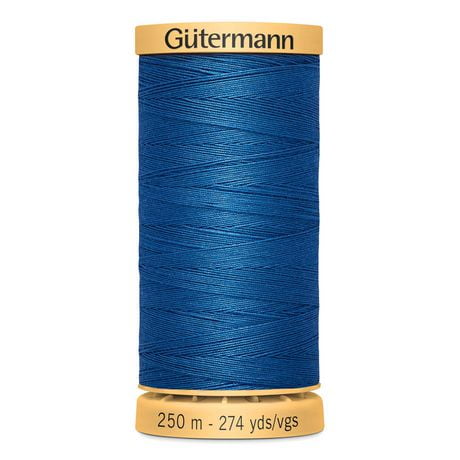 Gutermann 100% Cotton Thread, 250 m / 273 yds