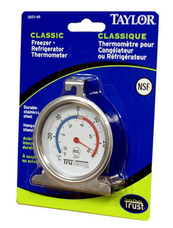 Thermomètre pour réfrigérateur et congélateur 