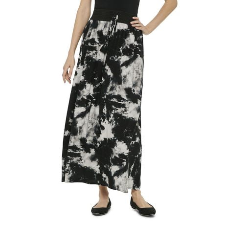 black maxi skirt walmart
