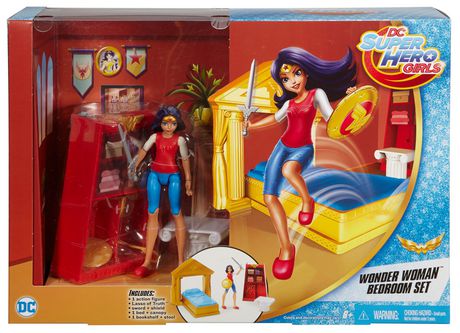 dc superhero playset