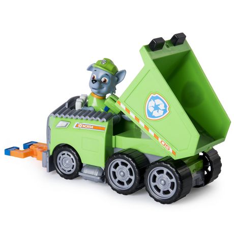 paw patrol rocky garbage truck