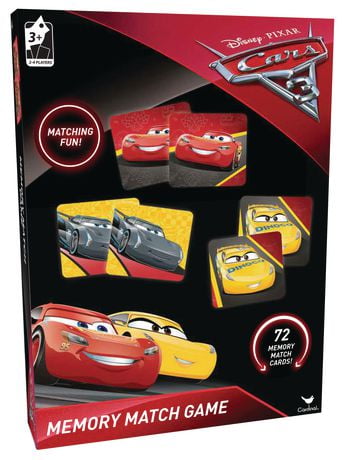 Cardinal Games Disney Pixar’s Cars 3 Memory Match Game | Walmart Canada