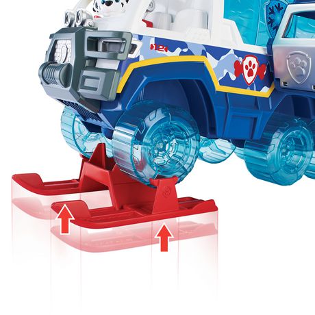 paw patrol snow truck