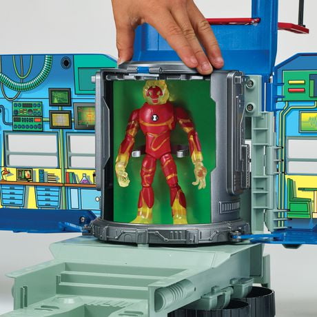 ben 10 rustbucket deluxe transforming vehicle to playset