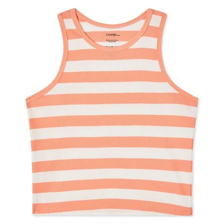 George Girls' Rib Tank | Walmart Canada